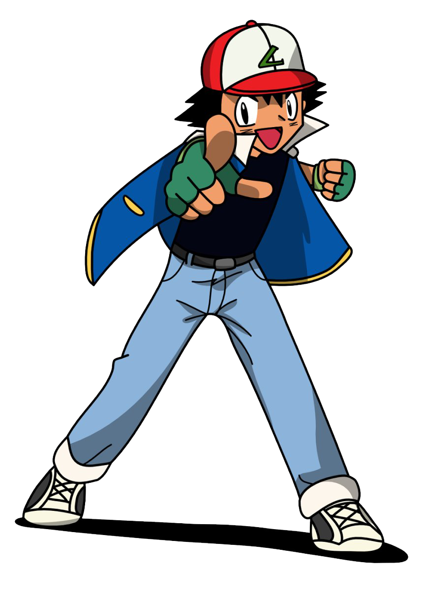 Ketchum Ash Transparent PNG Image