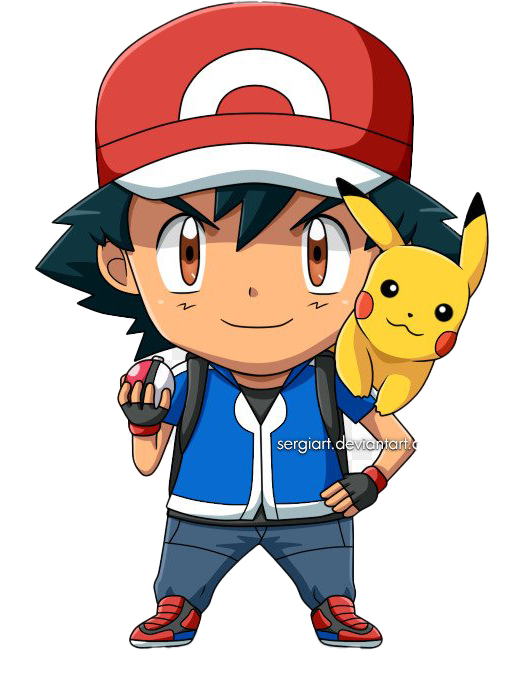 Ketchum Ash Transparent PNG Image