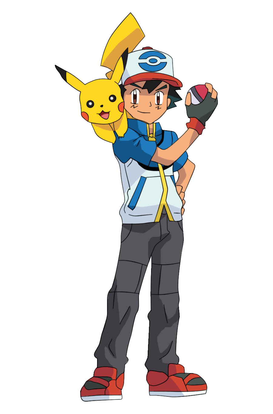 Ketchum Ash Transparent PNG Image
