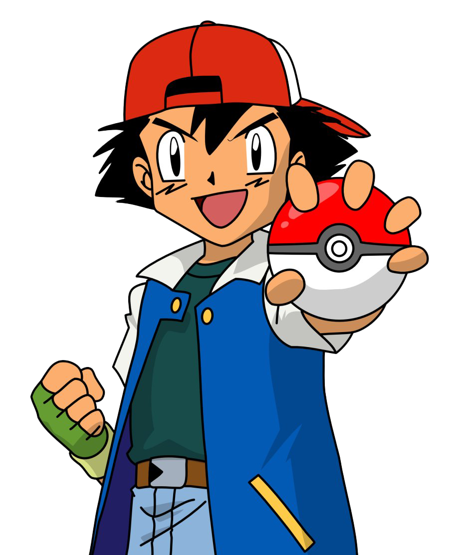 Ketchum Ash Transparent PNG Image