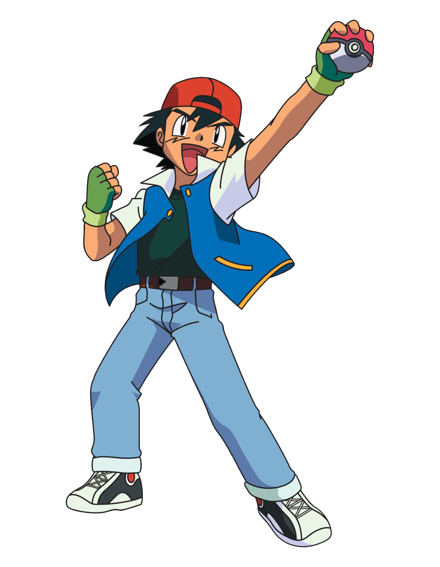 Ketchum Ash Transparent PNG Image