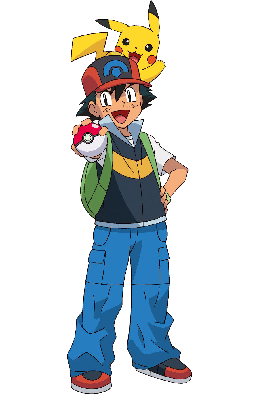 Ketchum Ash Pokemon Transparent PNG Image