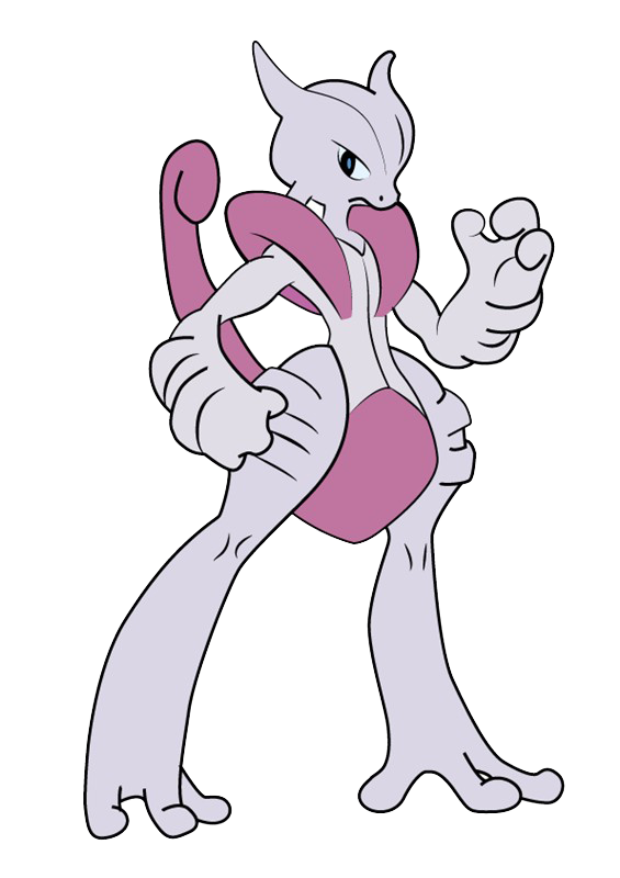 Pokemon Mewtwo Transparent PNG Image