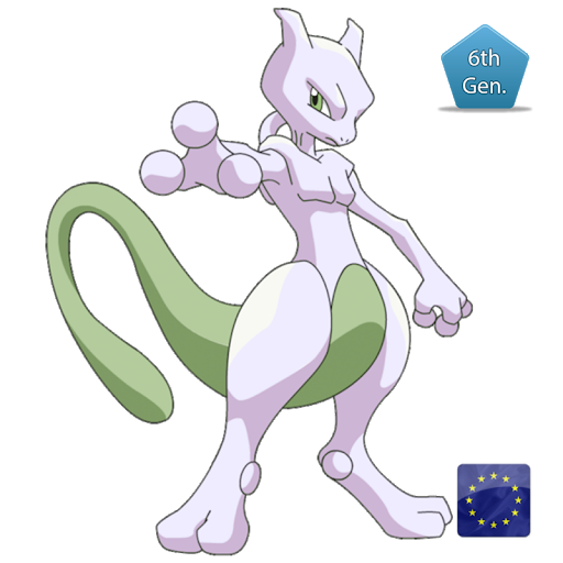 Pokemon Mewtwo Transparent PNG Image