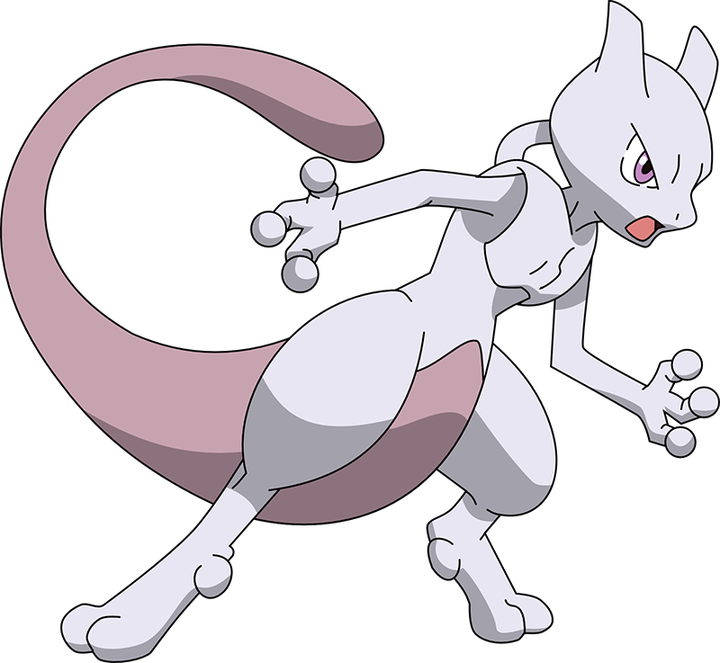 Pokemon Mewtwo Transparent PNG Image