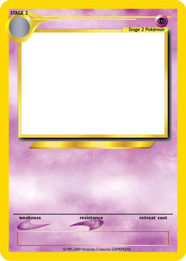 Pokemon Card Transparent PNG Image