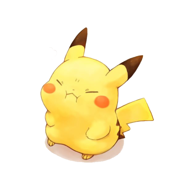Angry Pikachu Transparent PNG Image