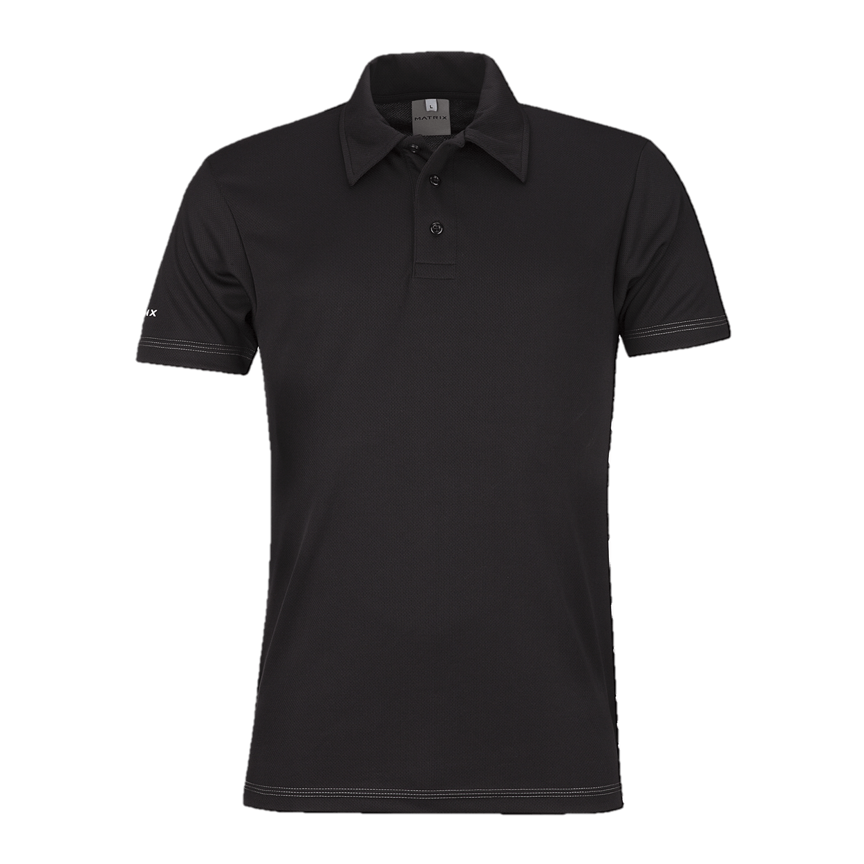 Black Polo Shirt Transparent PNG Image