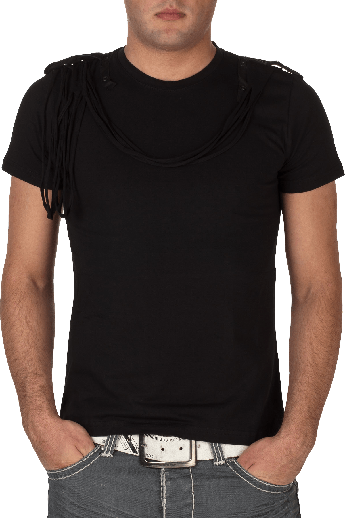 Black Polo Shirt Transparent PNG Image