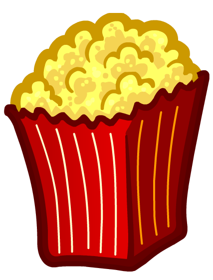 Popcorn File Transparent PNG Image