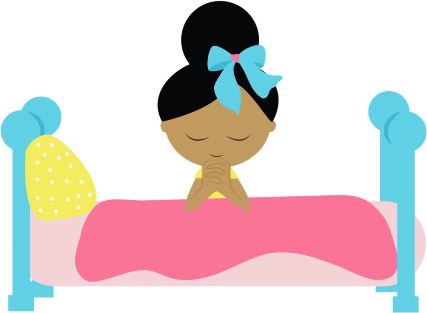 Girl Praying Sleeping Transparent PNG Image