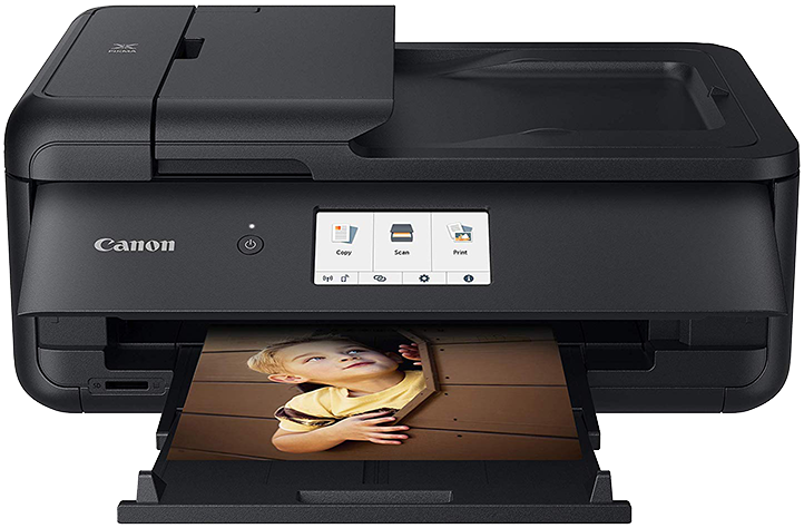 Color Canon Printer Black Transparent PNG Image