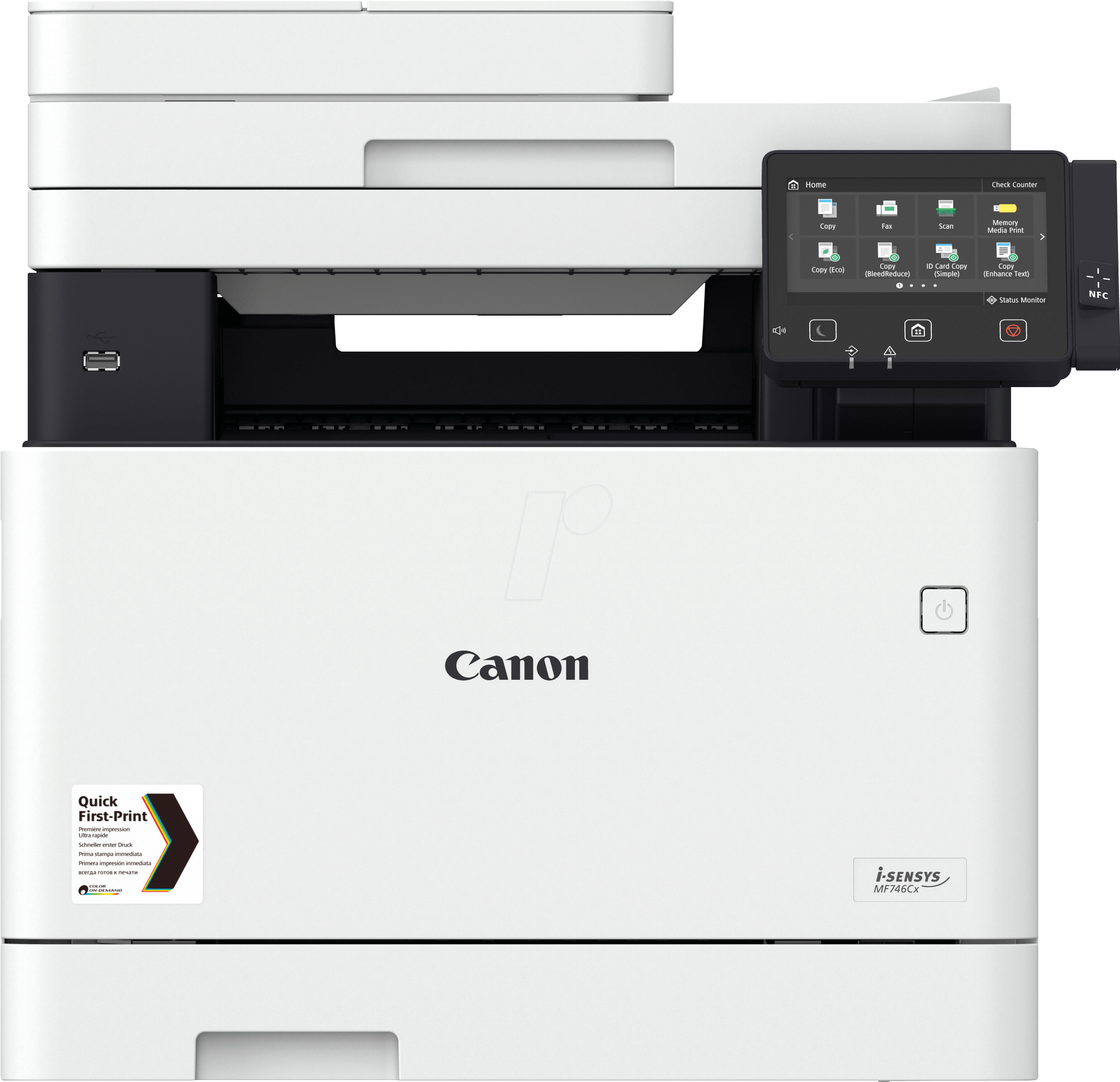 Color White Printer Canon Transparent PNG Image