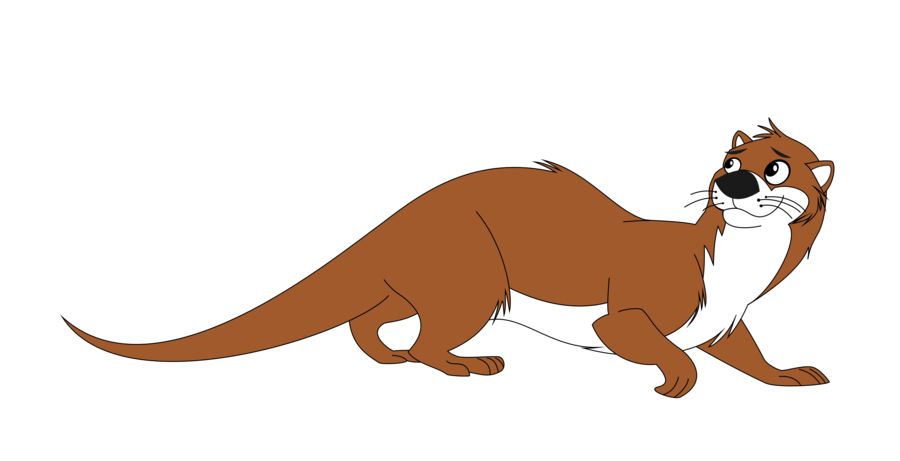 Comics Drawing Animation Cartoon Otter Transparent PNG Image