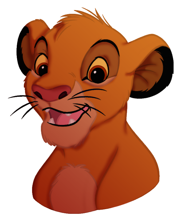 King Lion Simba Cartoon Mammal Transparent PNG Image