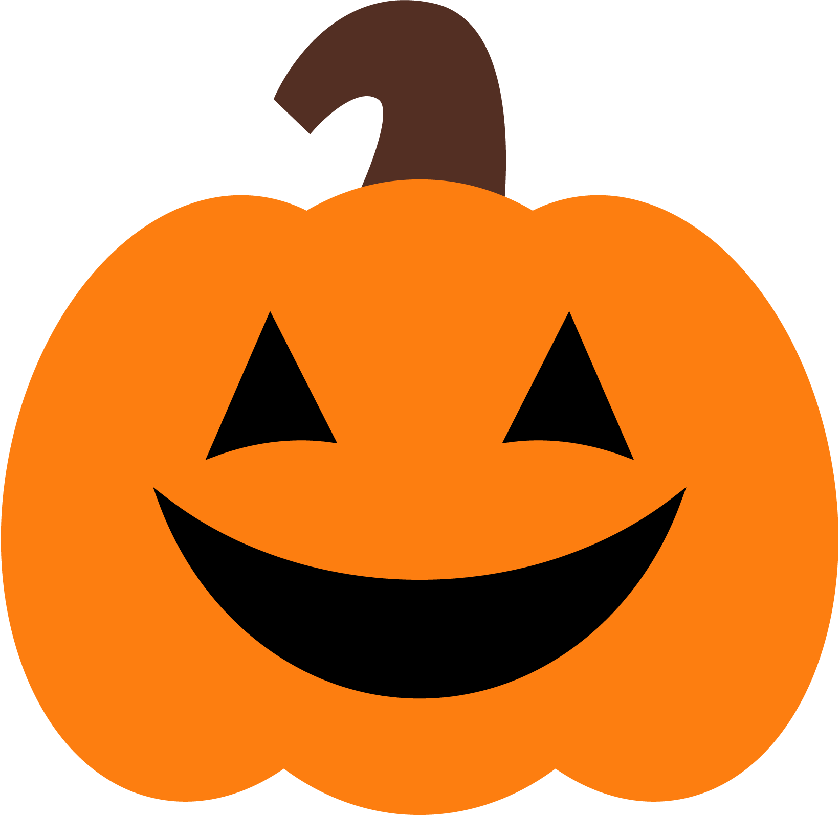 Happy Pumpkin Background Transparent PNG Image