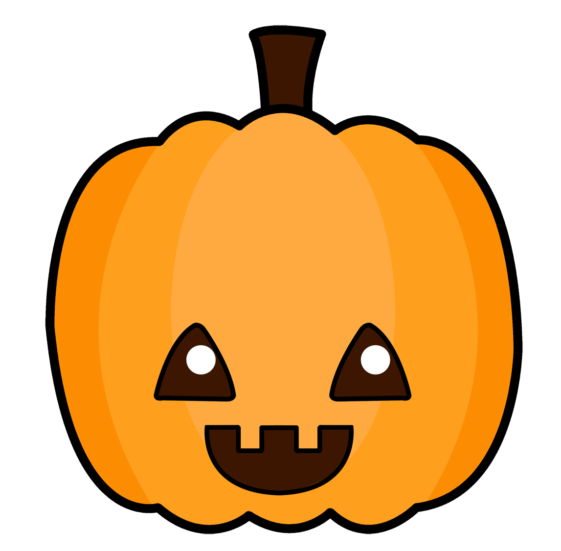 Cute Pumpkin Transparent PNG Image