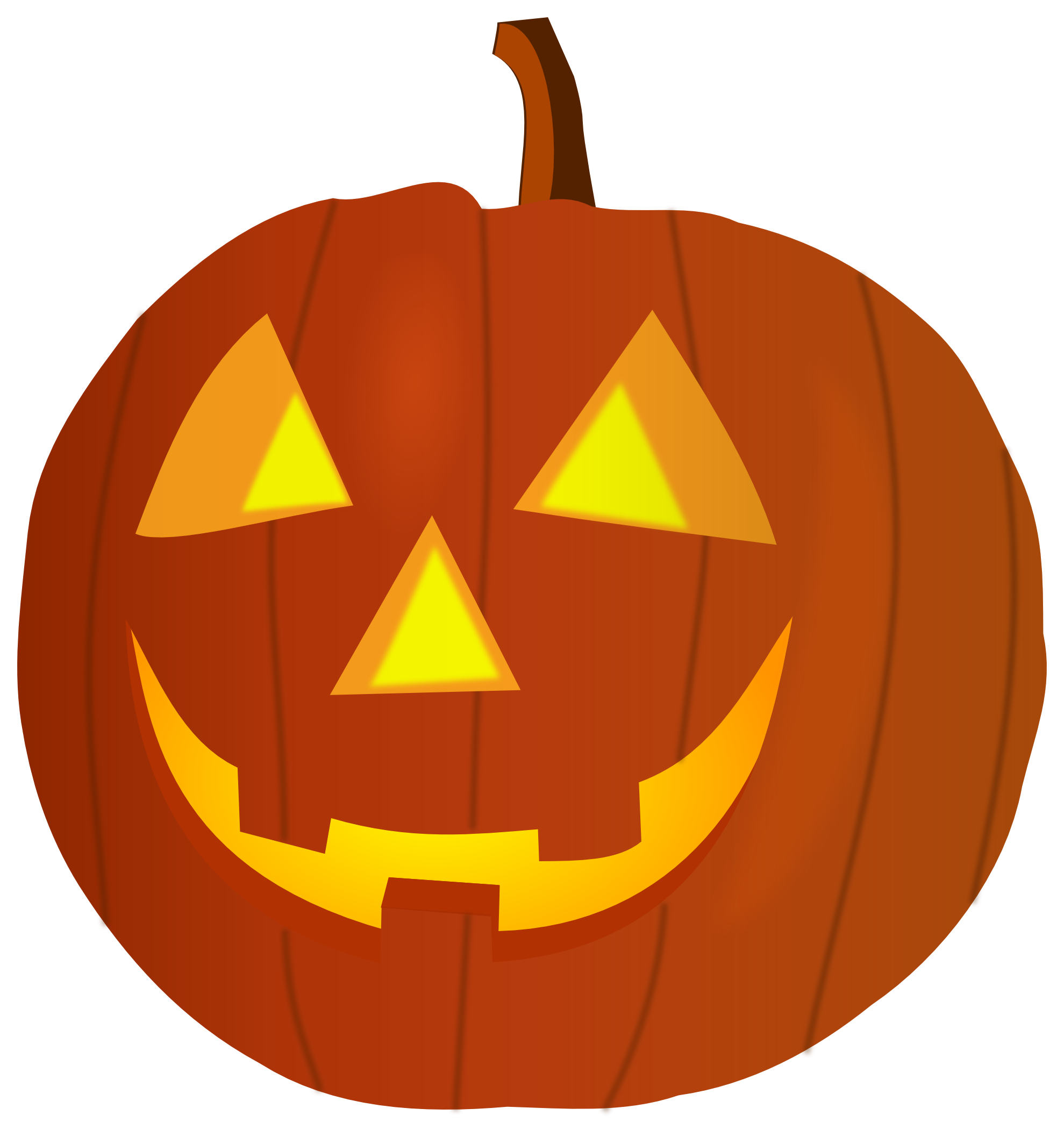 Happy Pumpkin Transparent PNG Image