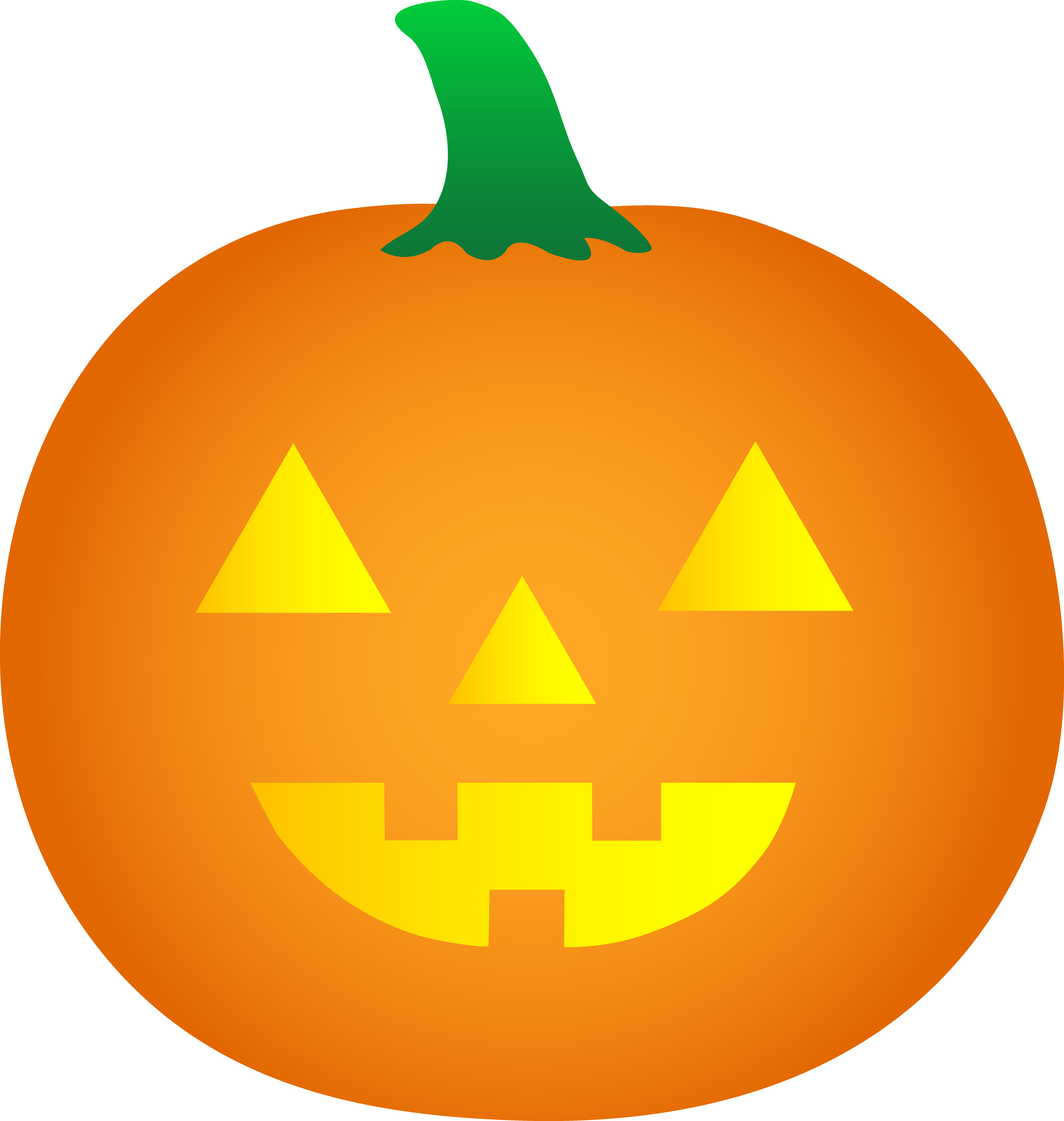 Happy Pumpkin Transparent PNG Image