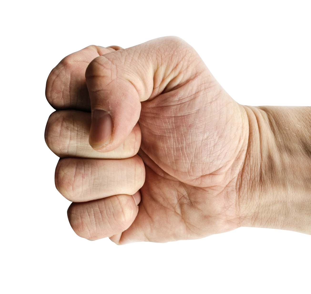 Force Punch Hand Transparent PNG Image
