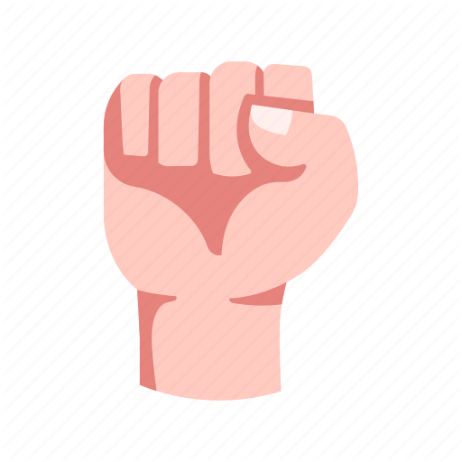 Punch Power Hand Transparent PNG Image