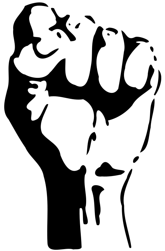 Punch Power Hand Transparent PNG Image