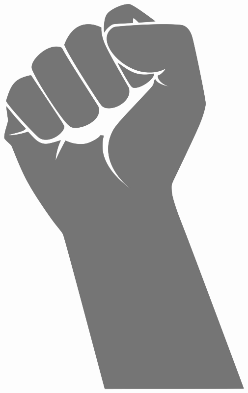 Punch Power Hand Transparent PNG Image