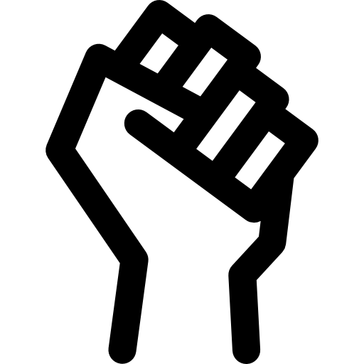 Vector Punch Hand Transparent PNG Image