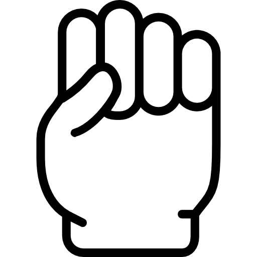 Vector Punch Hand Transparent PNG Image