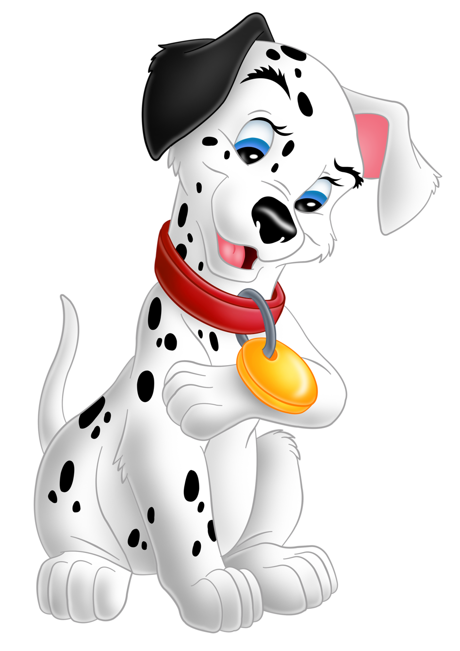 And Cute 101 Dalmatians De Dog Vil Transparent PNG Image