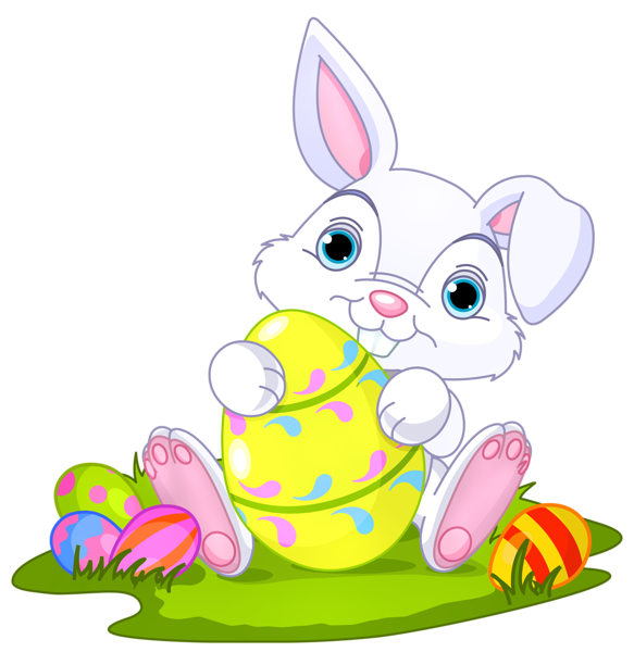 Easter Rabbit Transparent PNG Image