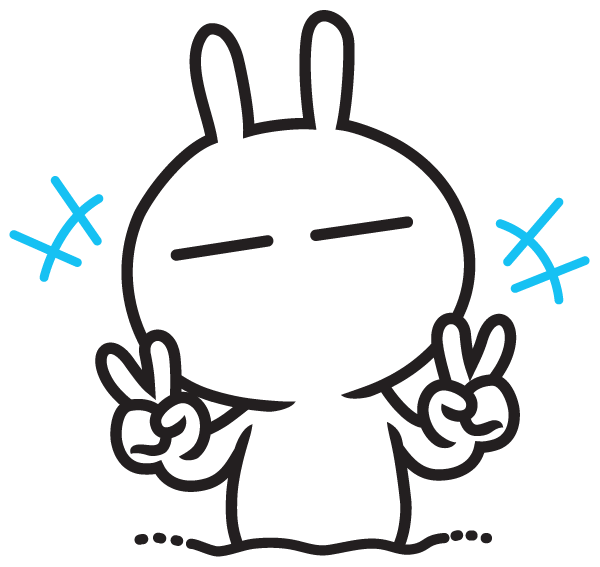 Emoticon Kakaotalk Sticker Tuzki Rabbit Transparent PNG Image