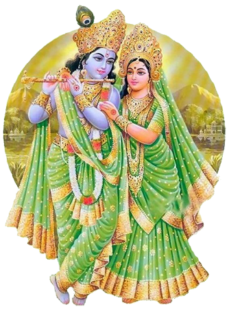 Radha Krishna Transparent PNG Image