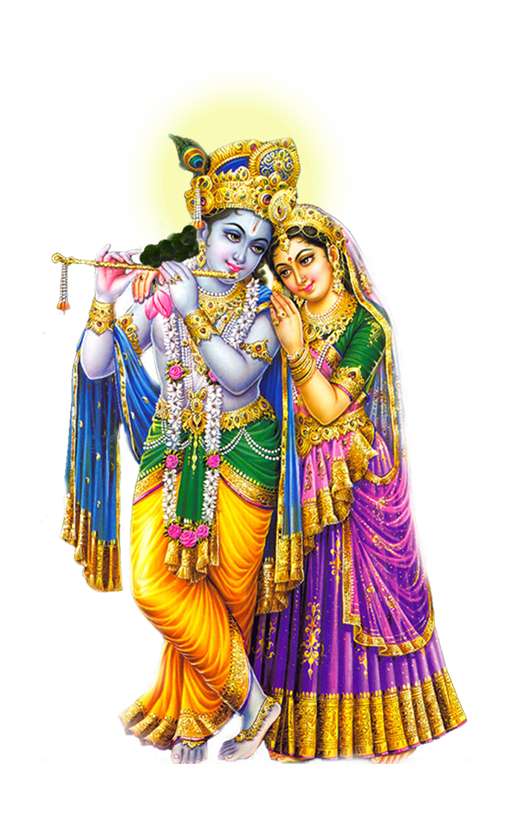 Radha Krishna Transparent PNG Image