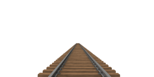 Railroad Tracks Transparent PNG Image