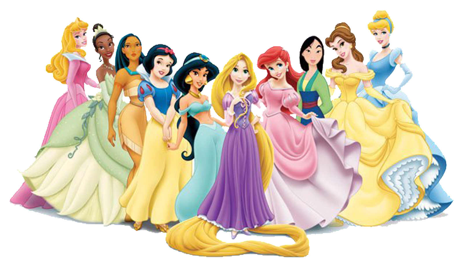 Belle Cinderella Jasmine Beast Rapunzel Princess Disney Transparent PNG Image