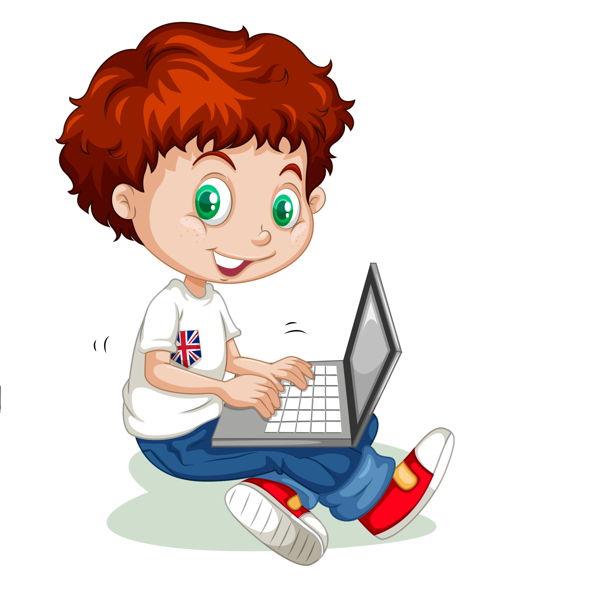Kids Reading Transparent PNG Image