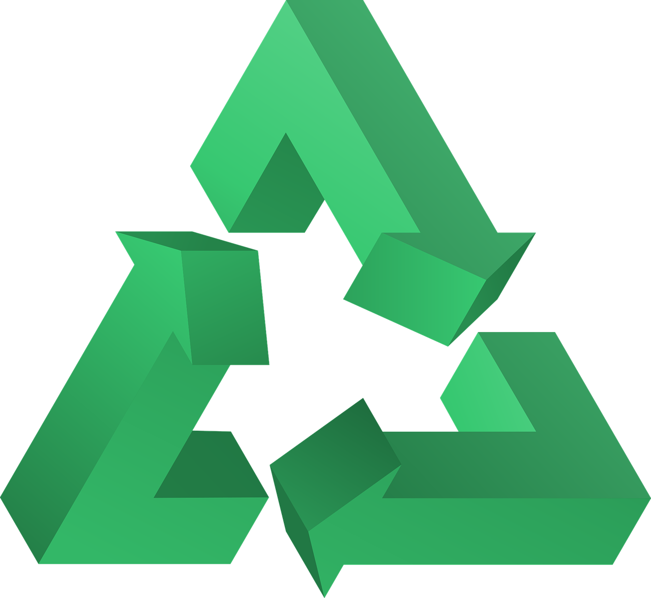 Recycle 3D Transparent PNG Image