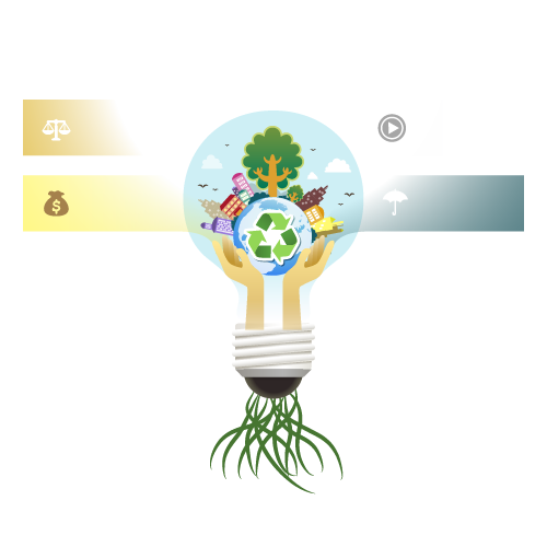 Recycling Infographic Transparent PNG Image
