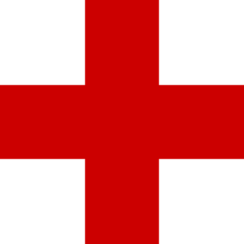 Red Cross Transparent PNG Image
