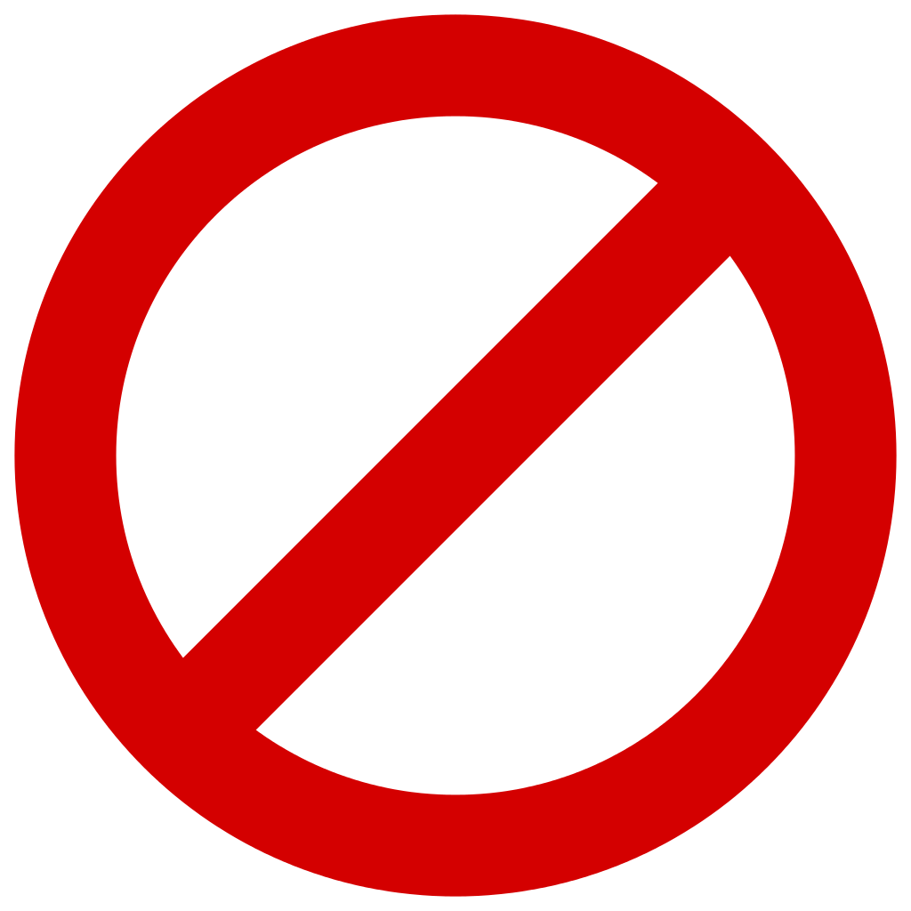 Cross Mark Transparent PNG Image