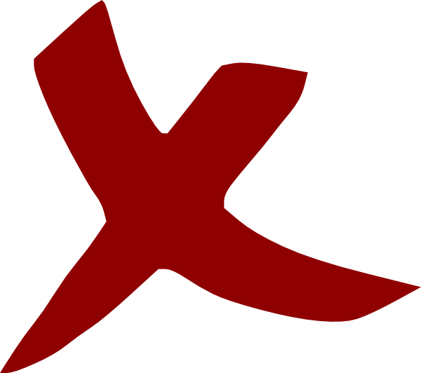Red Cross Mark High-Quality Transparent PNG Image