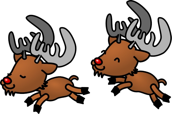 Reindeer Background Transparent PNG Image