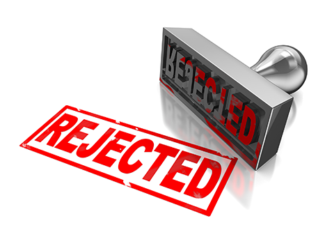 Rejected Stamp Transparent PNG Image