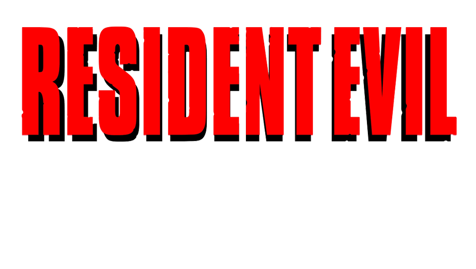 Resident Evil Logo Background Transparent PNG Image