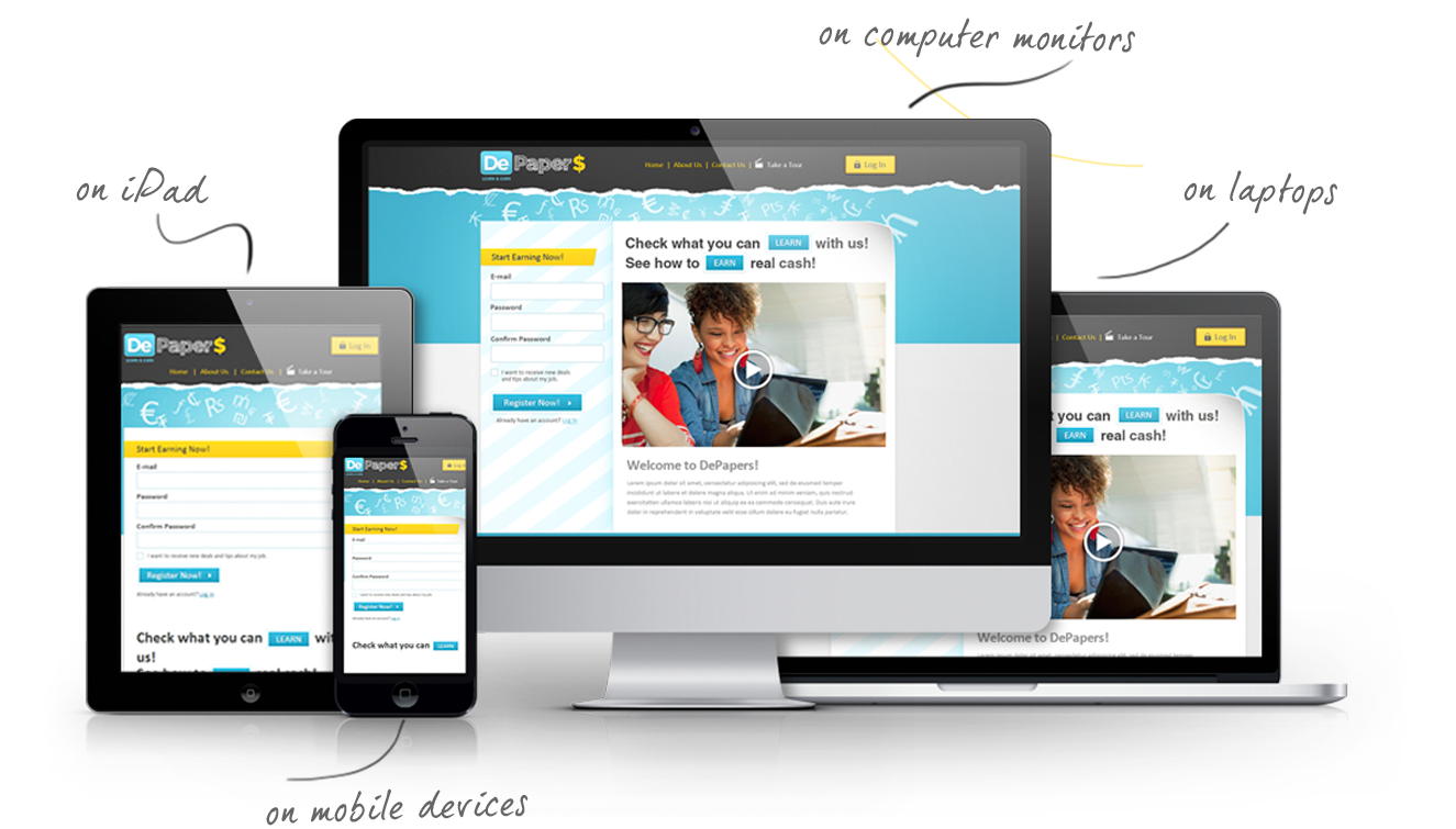 Responsive Web Design Transparent PNG Image