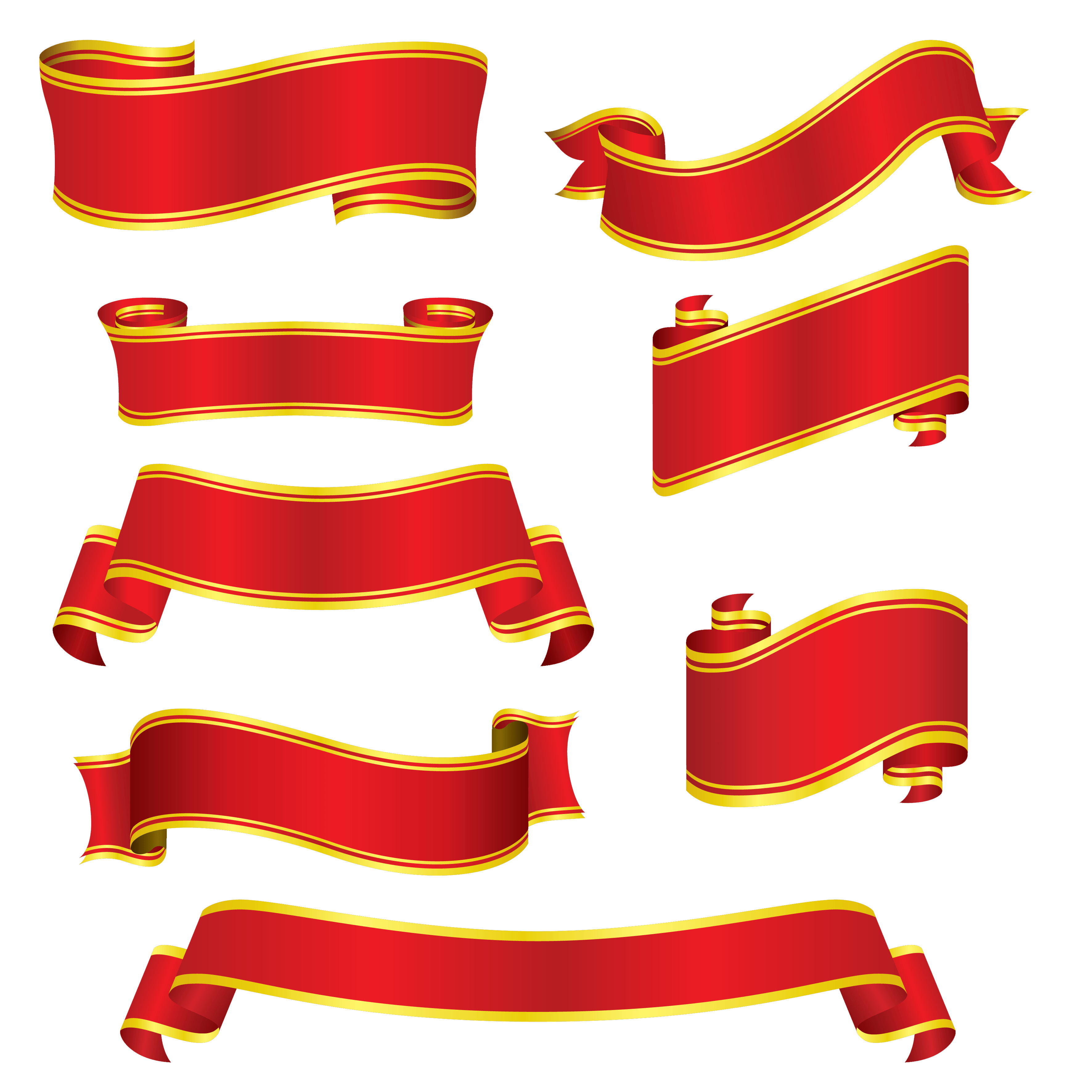 Ribbon Transparent PNG Image