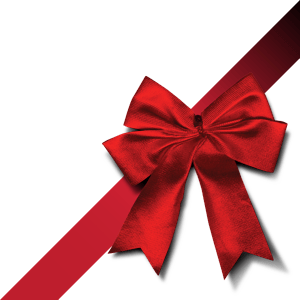 Red Gift Ribbon Transparent PNG Image