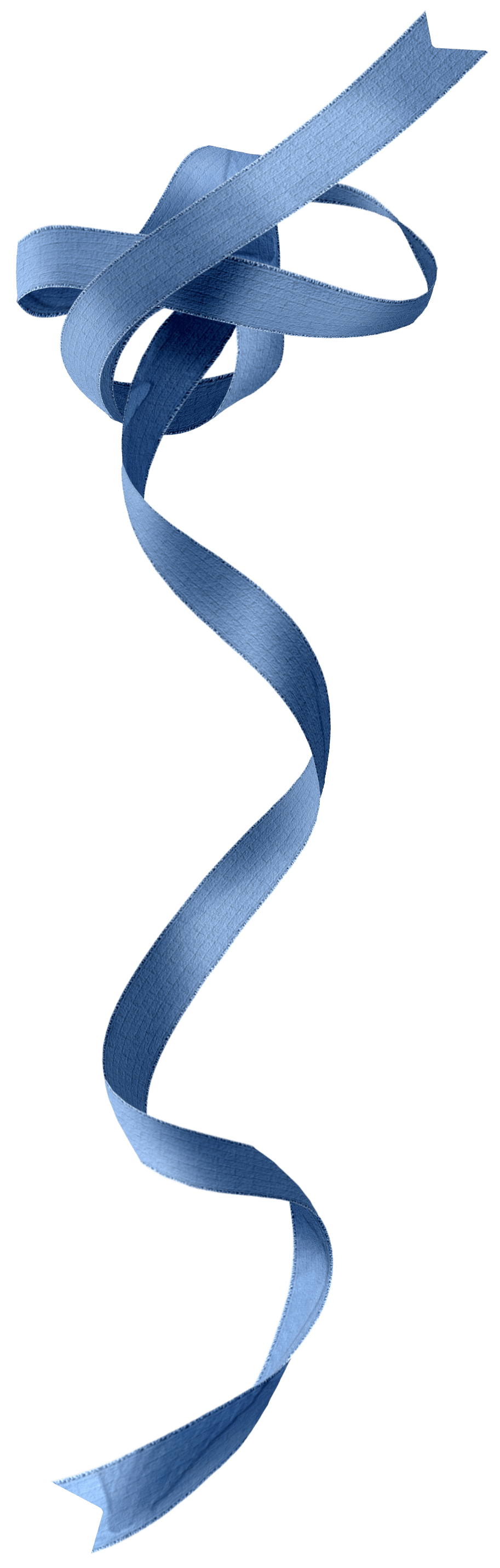 Blue Ribbon Transparent PNG Image