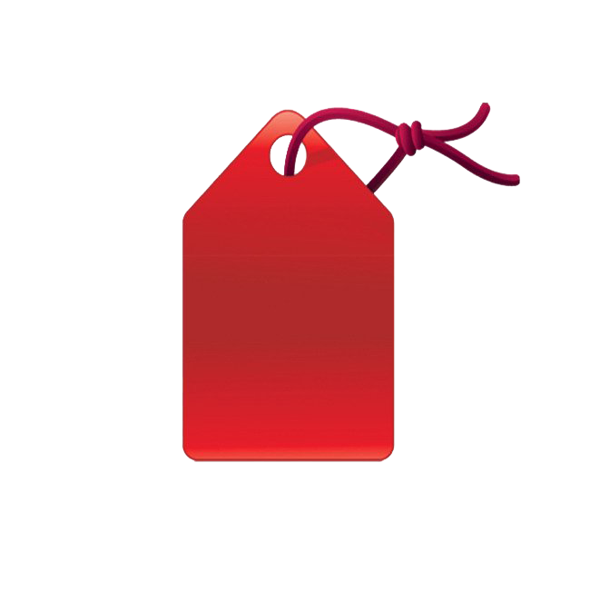 Price Tag Blank File Transparent PNG Image